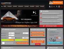 Tablet Screenshot of groupechopard.com